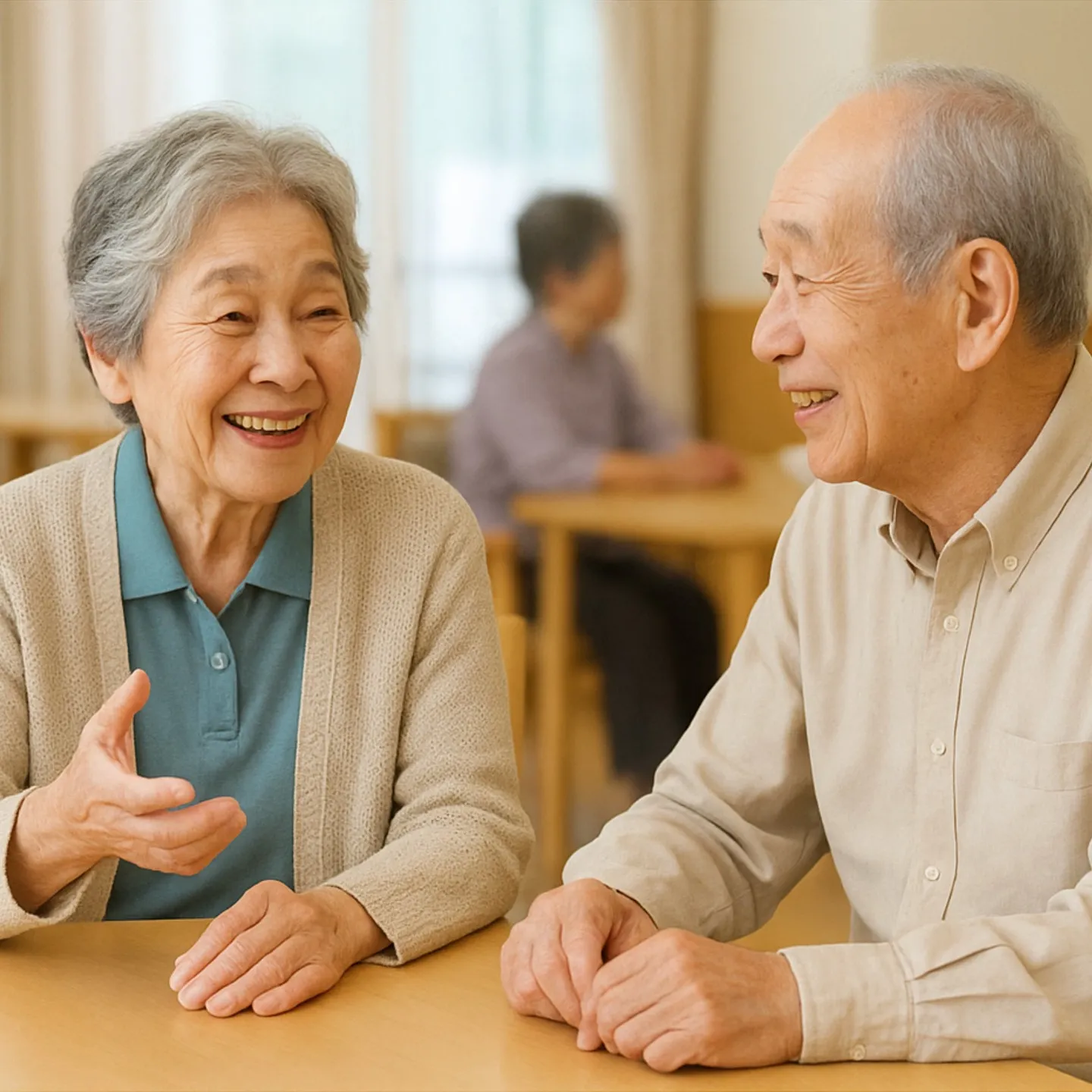 笑顔がつながる場所 ― 入居者同士の交流が生む温かな毎日 ―
