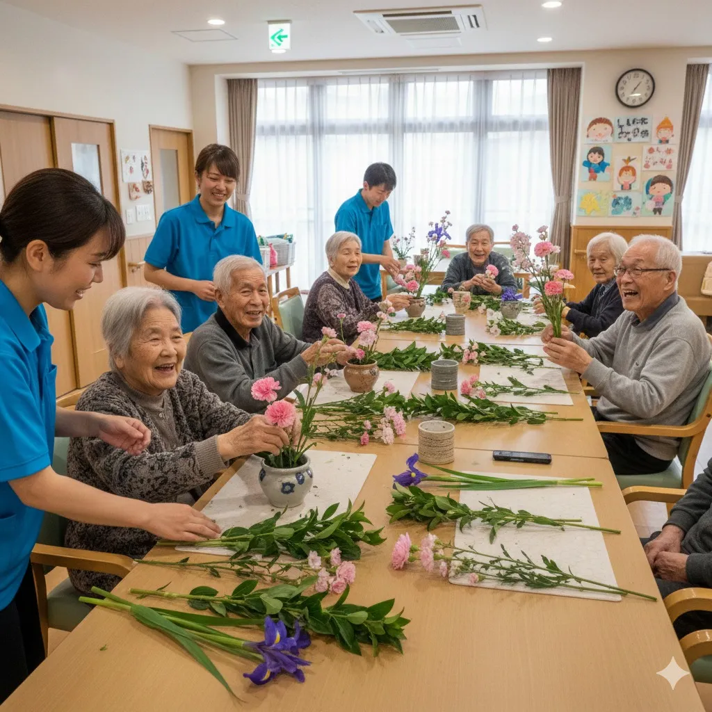 入居者が自然と笑顔に！ “レクが強い老人ホーム”に共通する３...