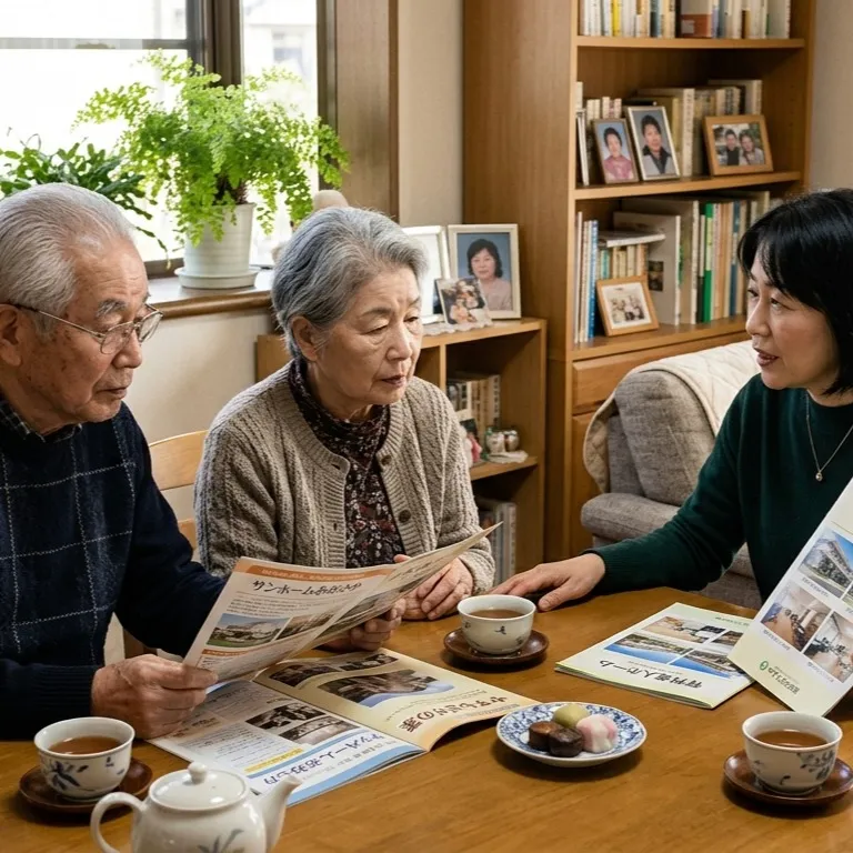 「まだ早い」と言われる前に―親に老人ホームの話を自然に切り出...
