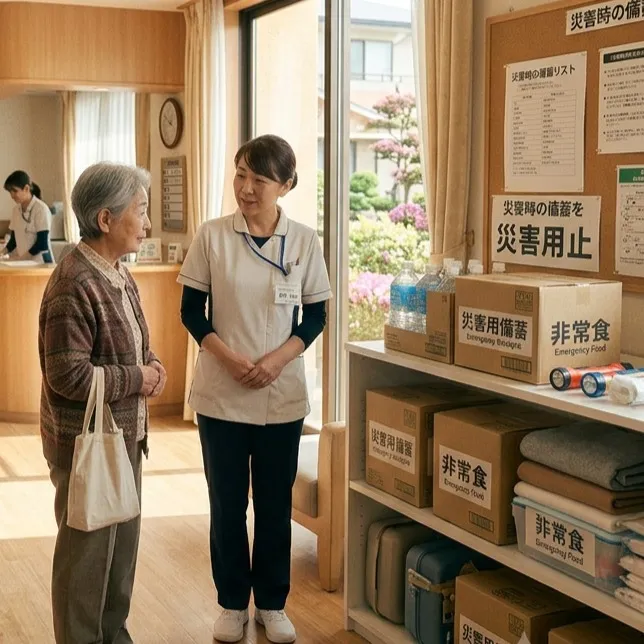 老人ホームでも安心できる？知っておきたい「災害時の備蓄」と施...